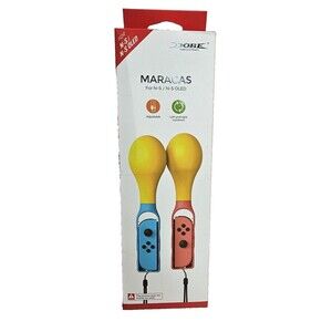 Hand Grips for Switch/Switch OLED Controller, Samba Maracas Game Hand Grips